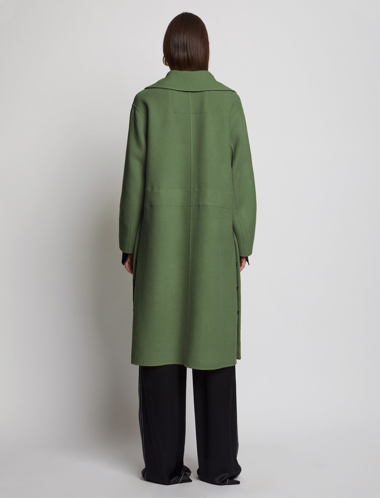 Wool Cashmere Double Face Coat #2