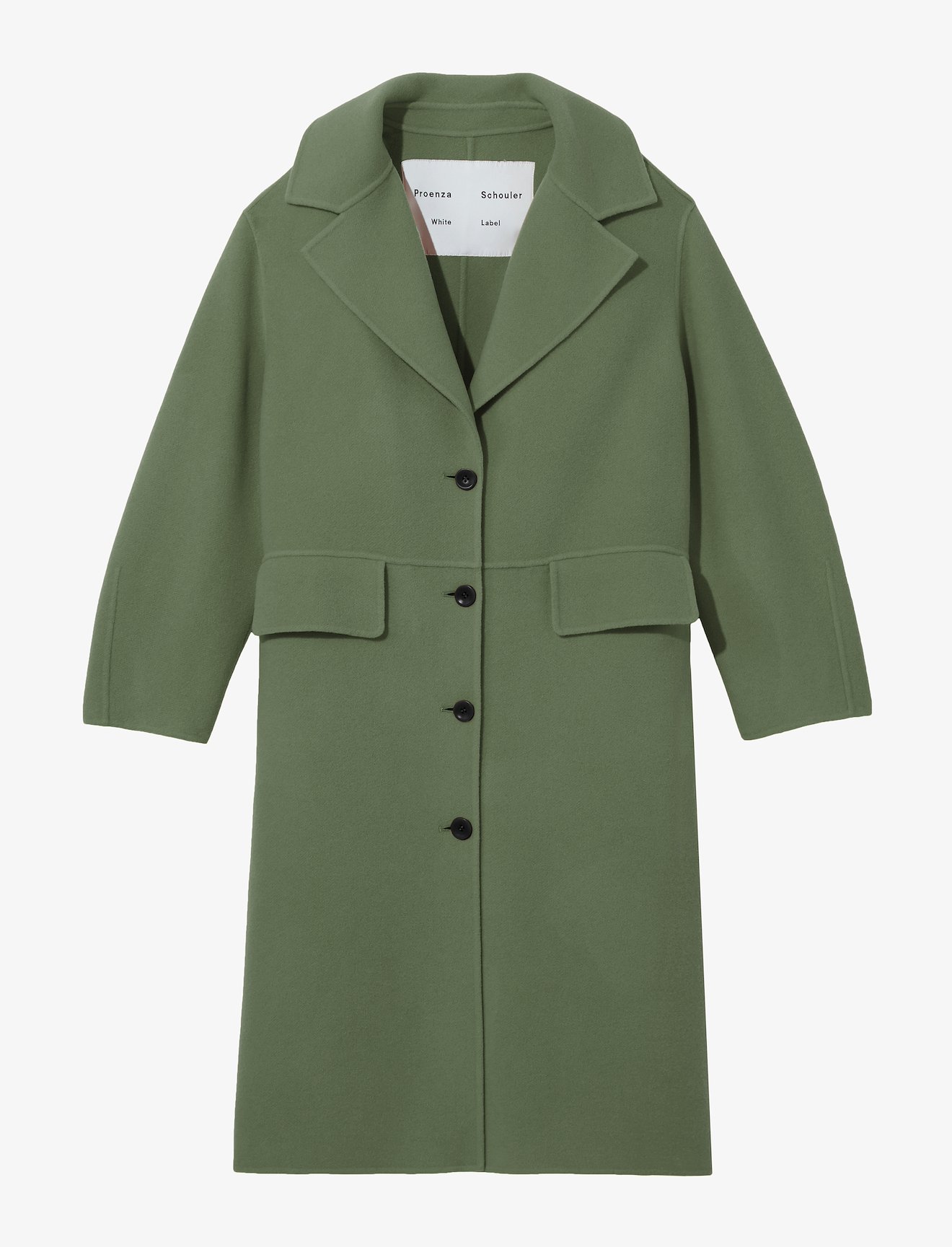 Wool Cashmere Double Face Coat #4