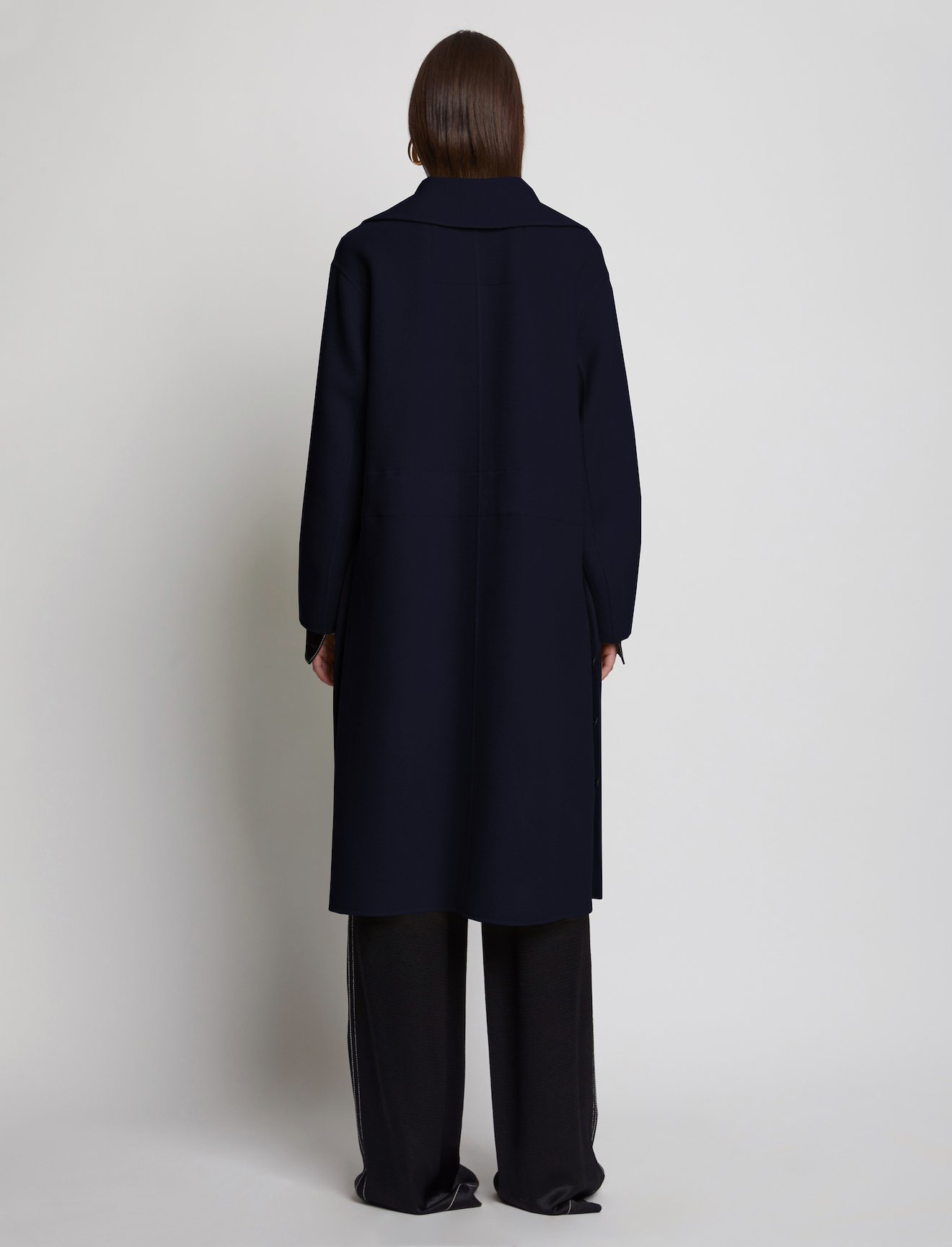 Wool Cashmere Double Face Coat #2