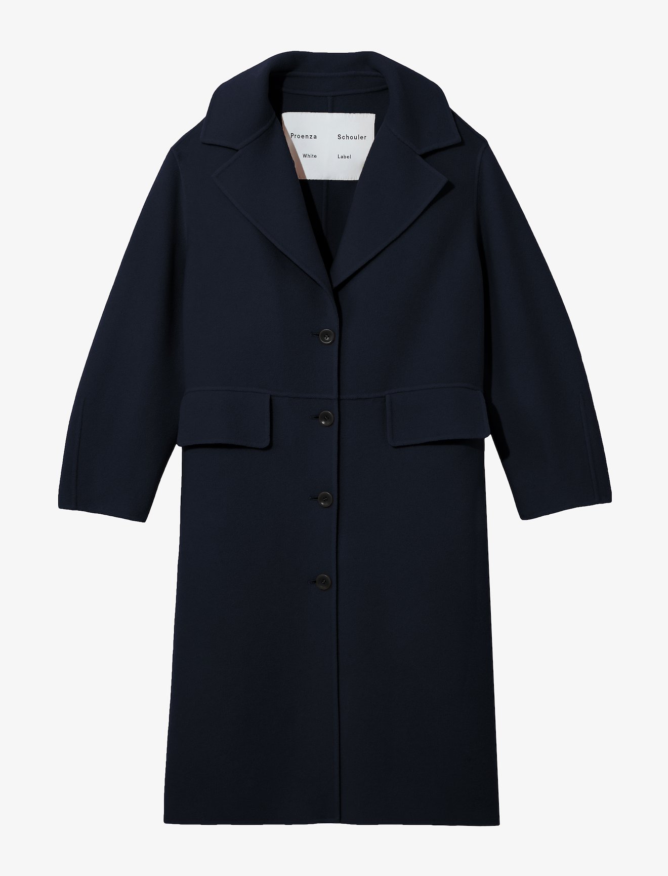 Wool Cashmere Double Face Coat #4