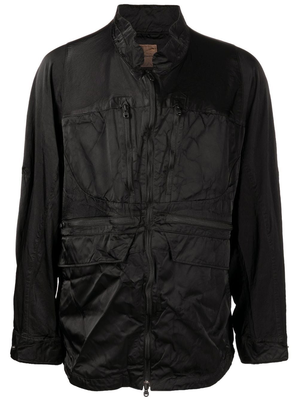 White Mountaineering Shrinked contrast-panel Jacket - Farfetch