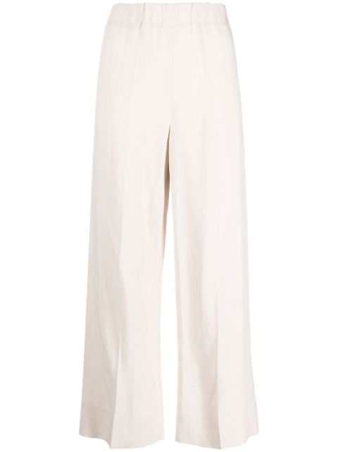 Blanca Vita wide-leg cropped trousers