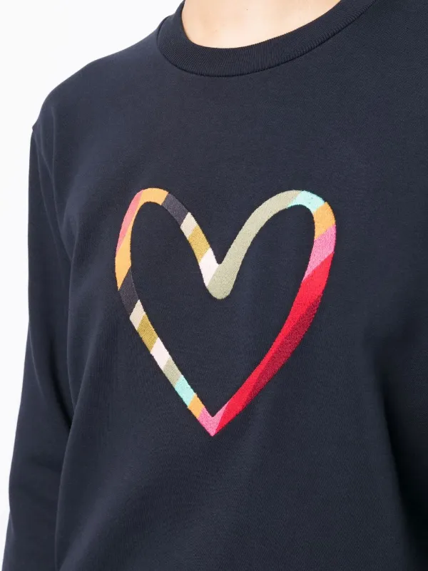 paul smith heart jumper