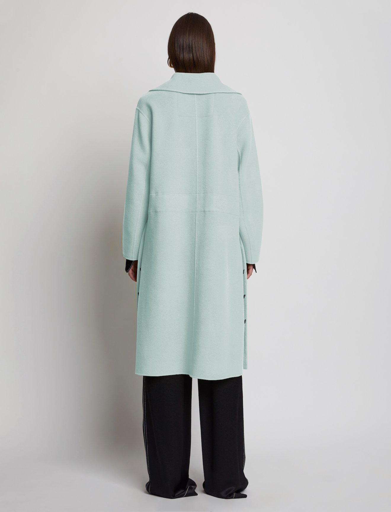 Wool Cashmere Double Face Coat #2