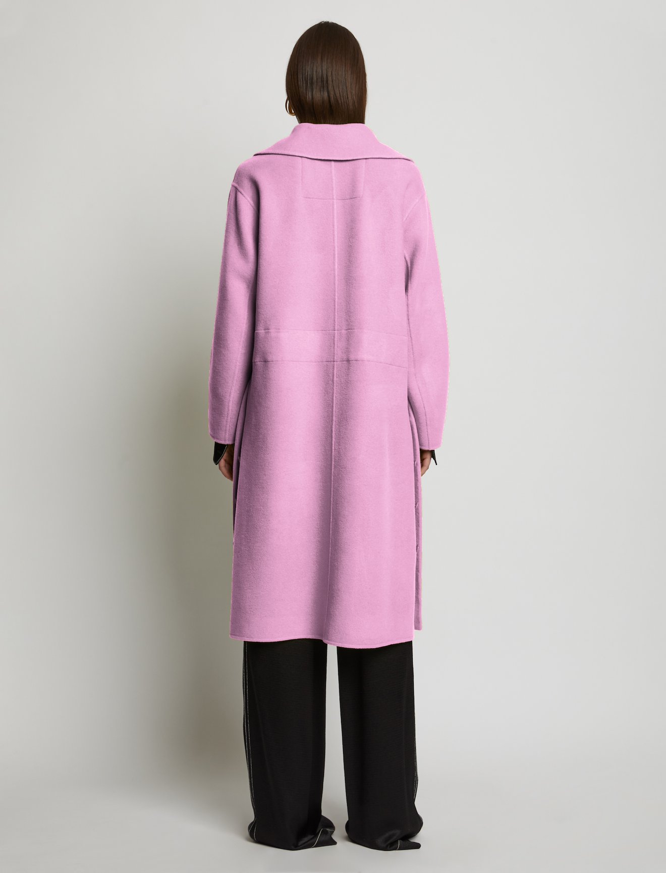 Wool Cashmere Double Face Coat #2