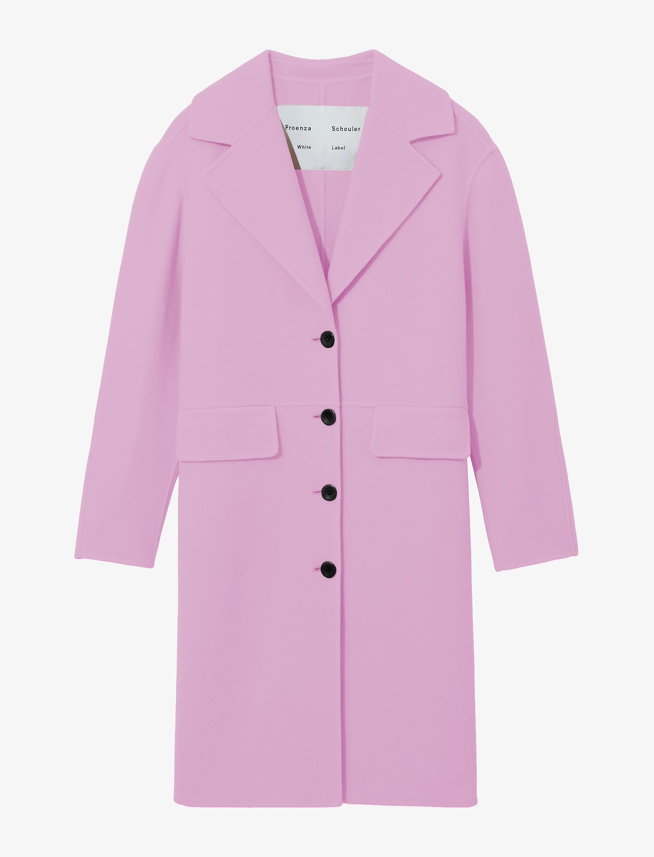 Wool Cashmere Double Face Coat #4