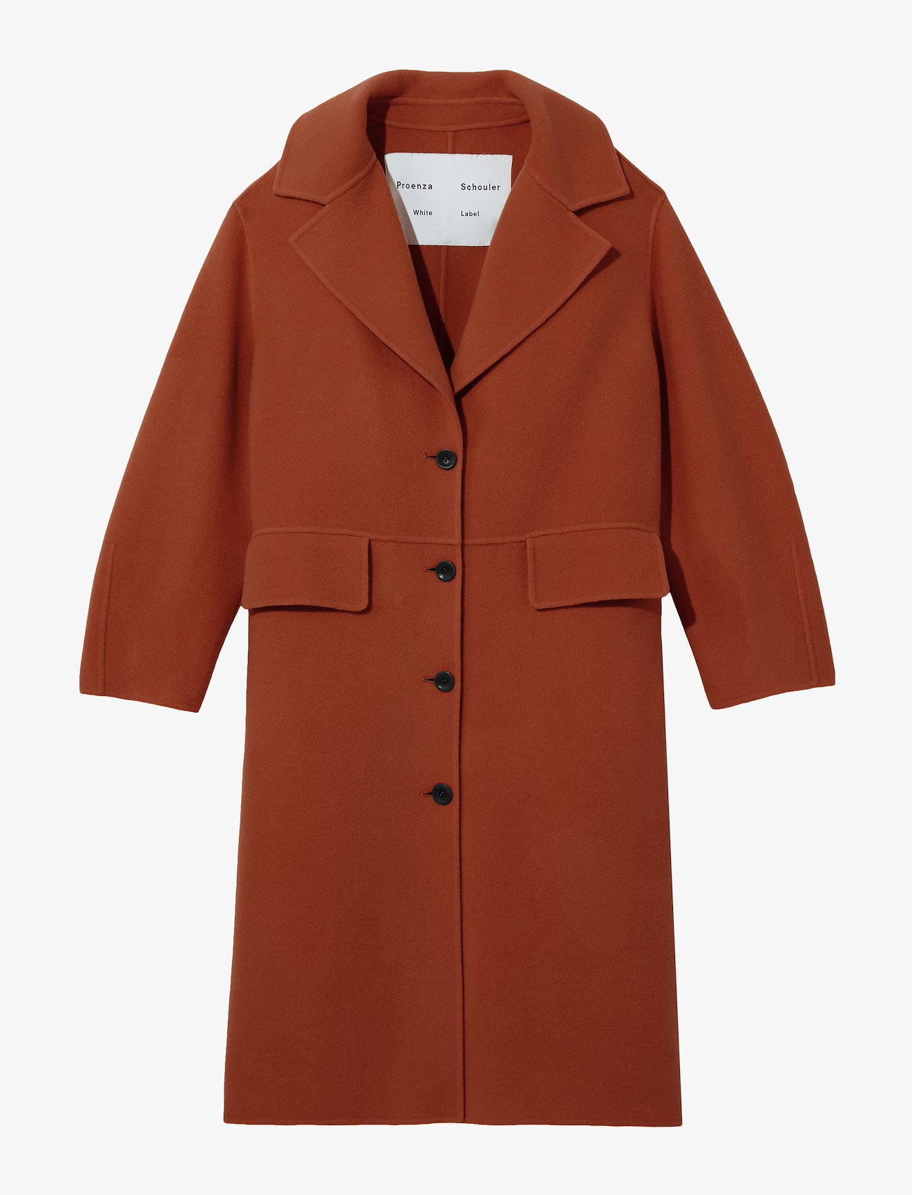 Wool Cashmere Double Face Coat #4