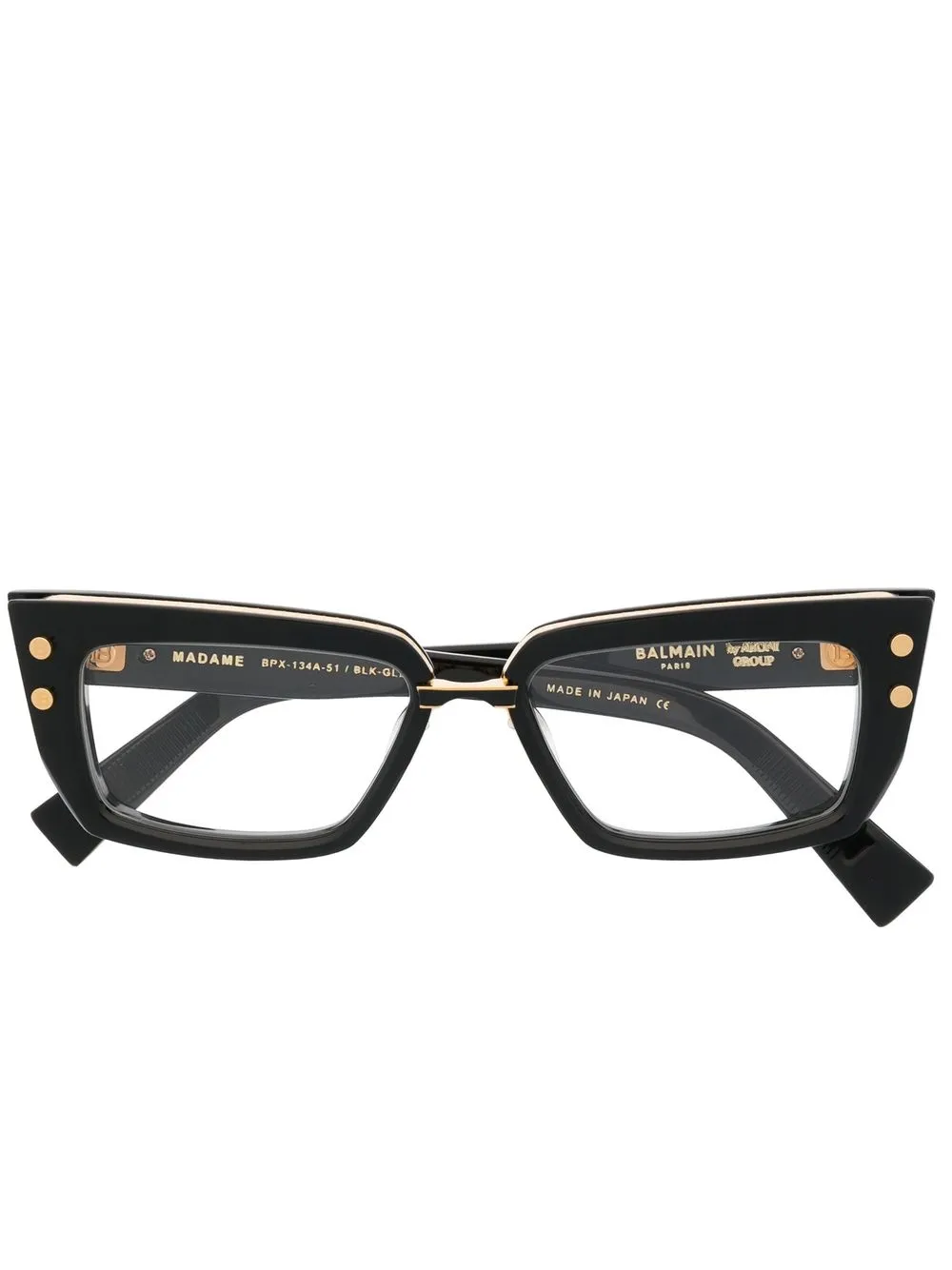 

Balmain Eyewear square-frame glasses - Black