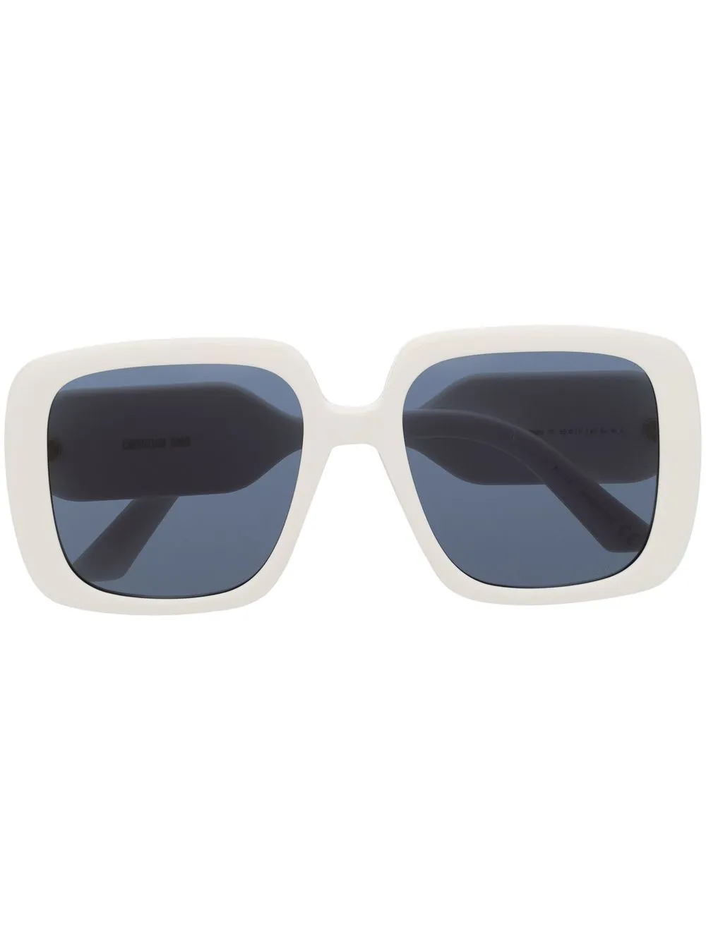 

Dior Eyewear oversized-frame sunglasses - White