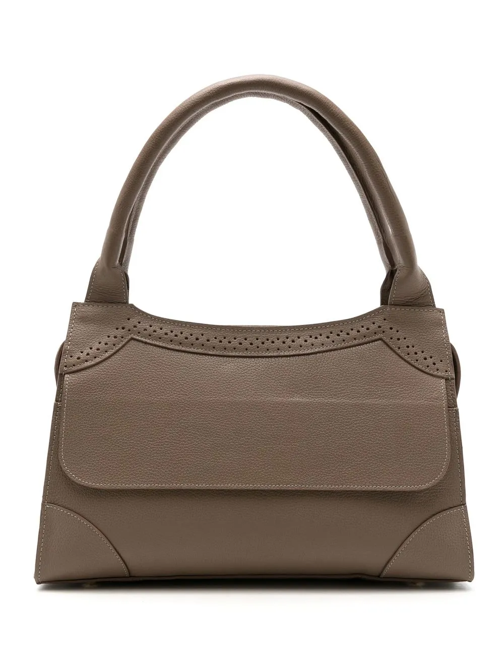 

Sarah Chofakian Bolsa Holly leather tote bag - Brown