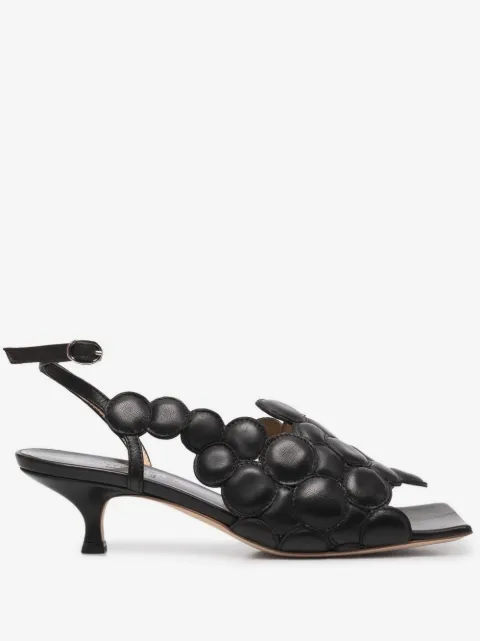 A.W.A.K.E. Mode open-toe leather sandals