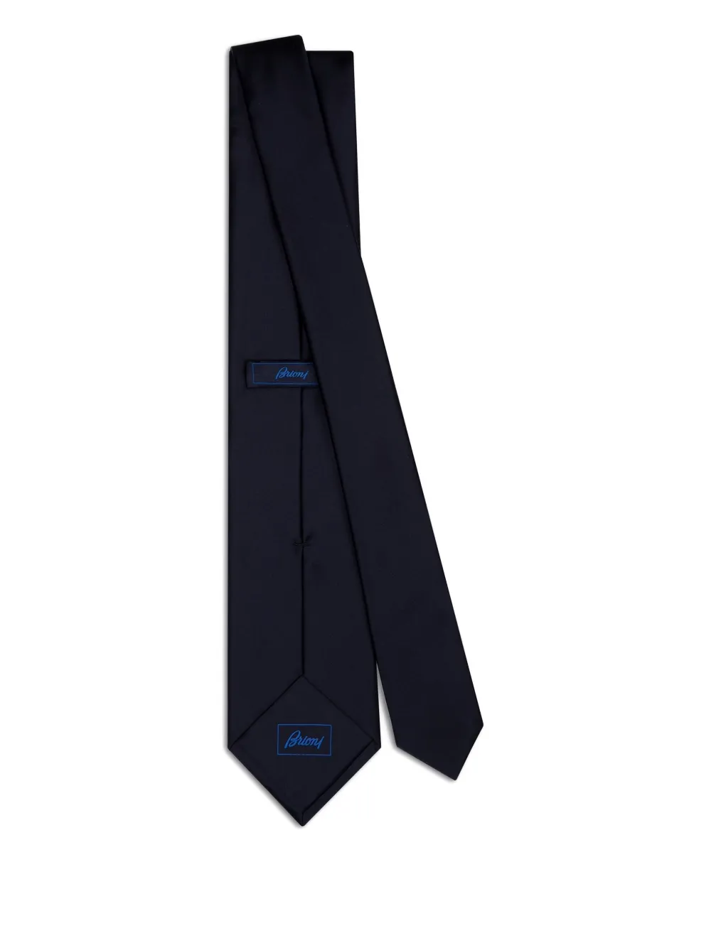 Brioni Zijden stropdas Blauw