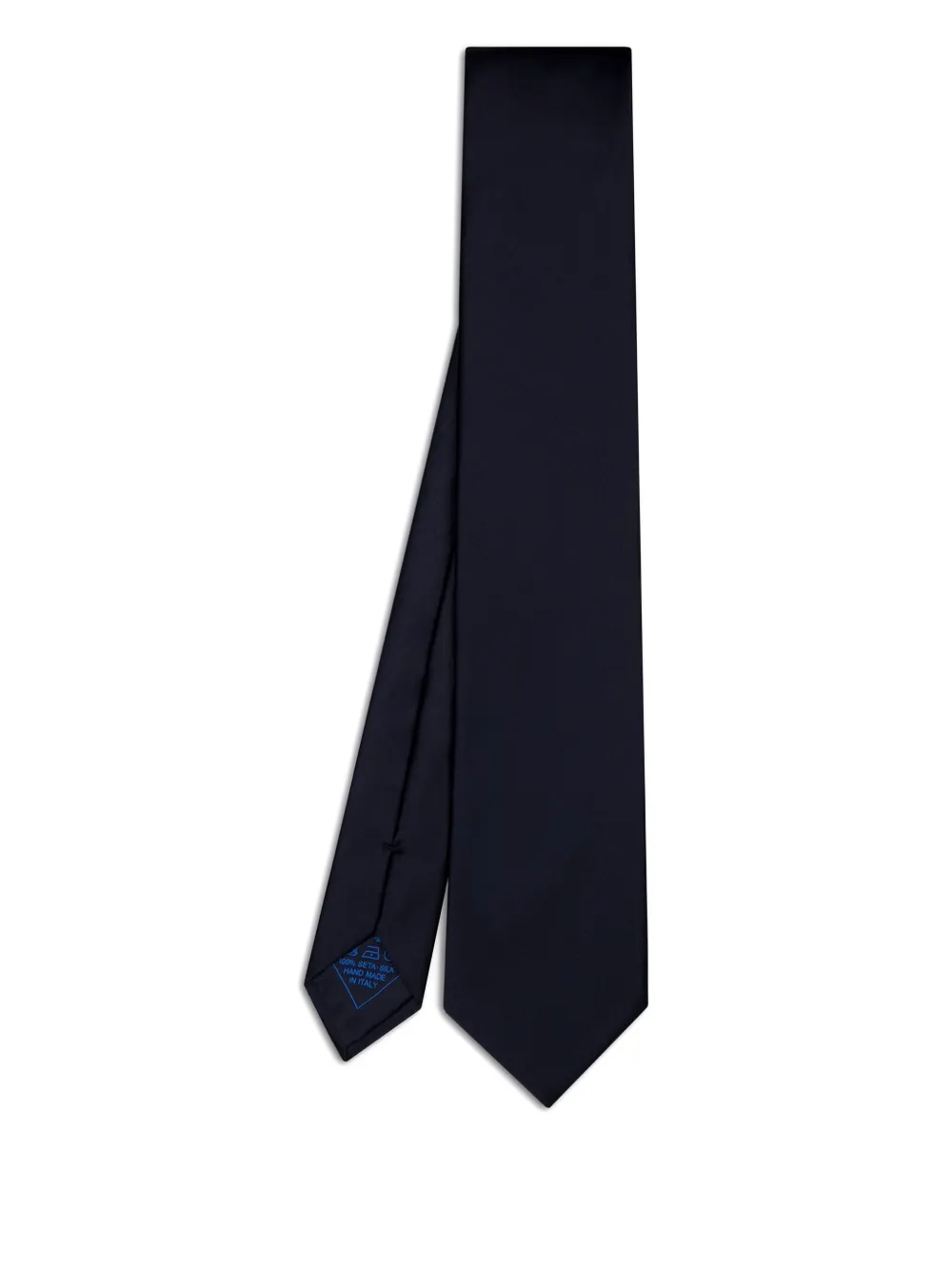Brioni plain silk tie | Blue | Image 1