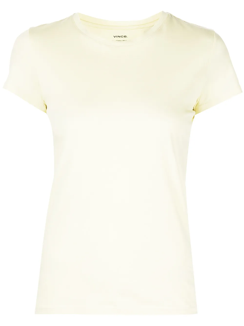 

Vince short-sleeved cotton T-shirt - Yellow