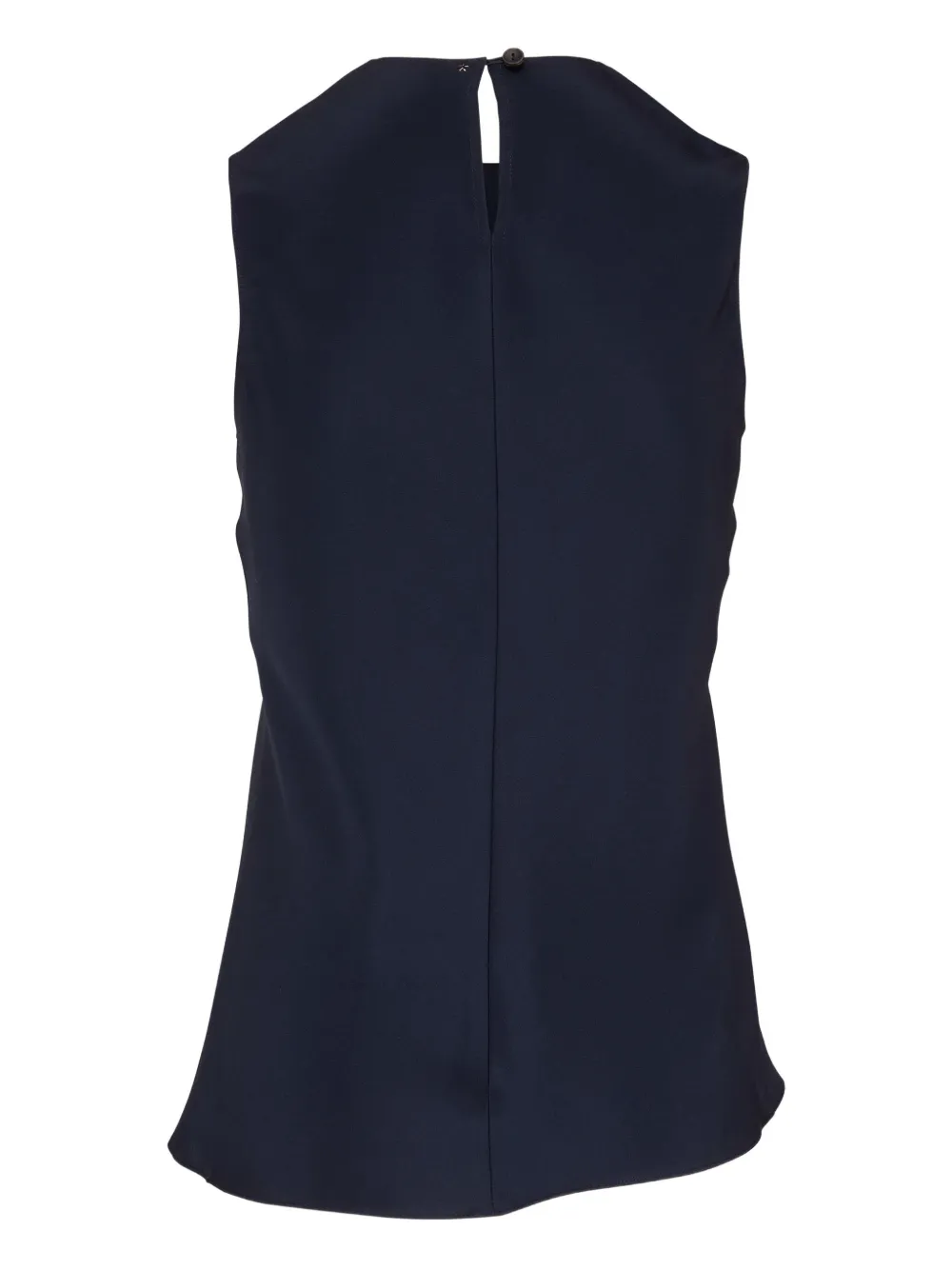 Peter Cohen sleeveless round-neck top - Blauw
