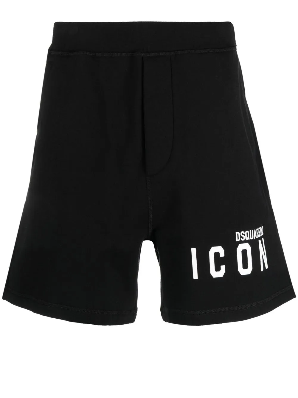 

Dsquared2 shorts deportivos con logo estampado - Negro