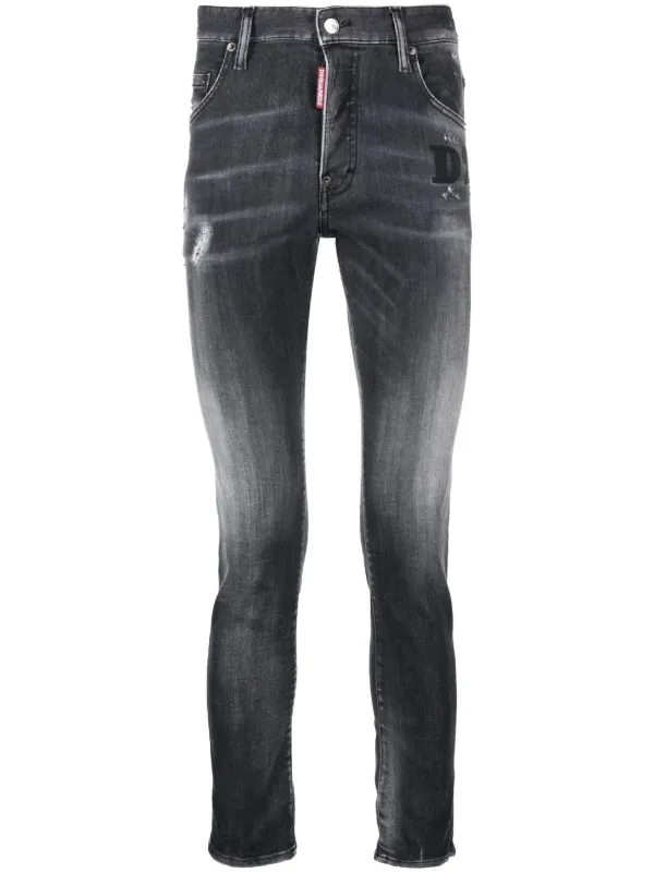 Dsquared2 Faded skinny-fit Jeans - Farfetch