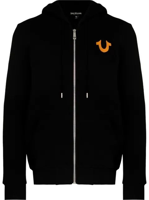 True Religion Anthem Sun Long Sleeve Hoodie - Black