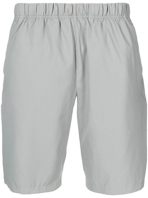 Goldwin elasticated reflective-logo shorts
