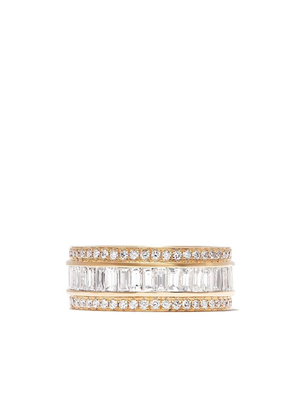 Shop Anita Ko 18kt Yellow Gold Diamond Eternity Ring