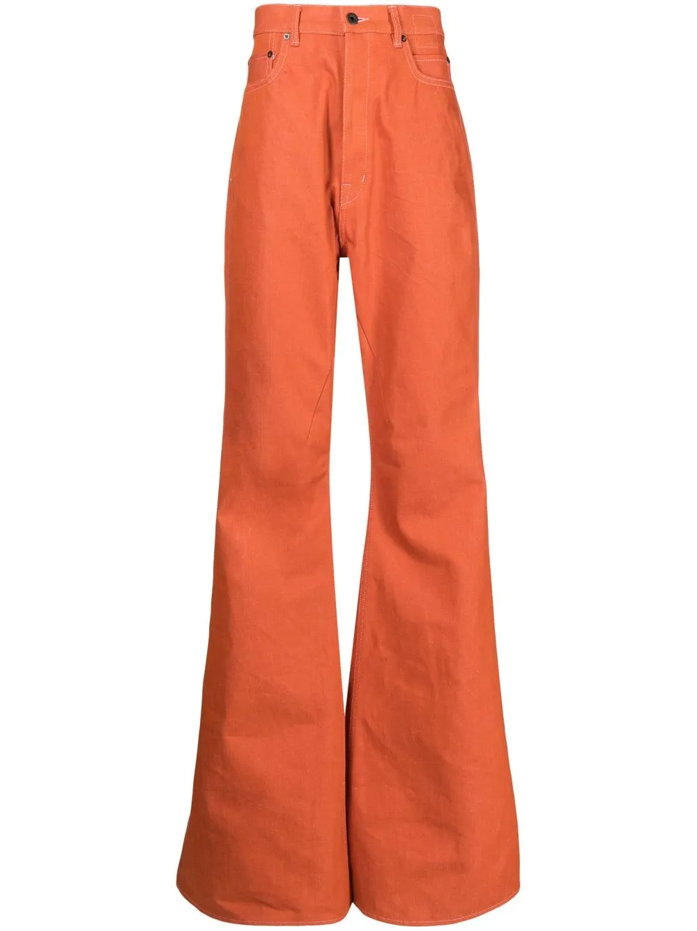 

Rick Owens DRKSHDW jeans anchos holgados - Naranja