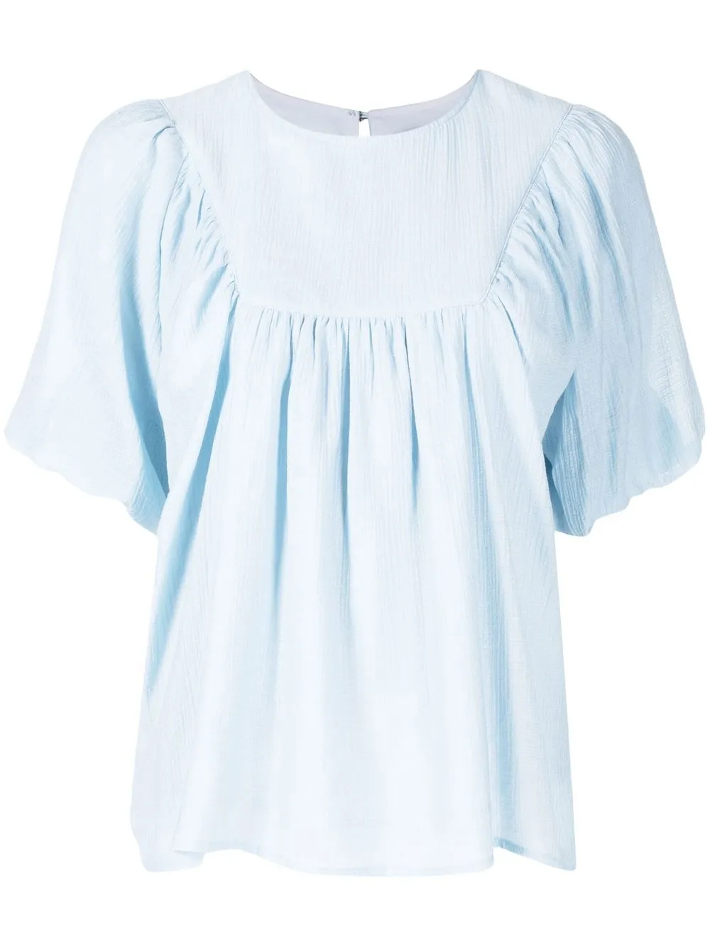 

tout a coup blusa manga corta - Azul