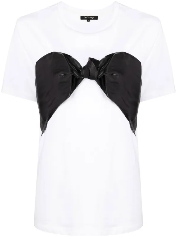 Tout a Coup tie-front T-shirt - Farfetch