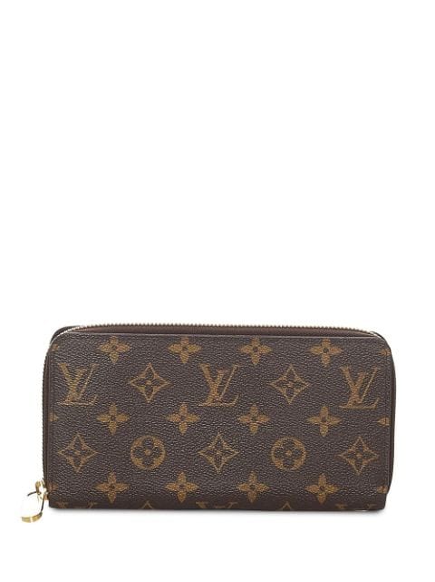 Louis Vuitton кошелек Zippy pre-owned с монограммой