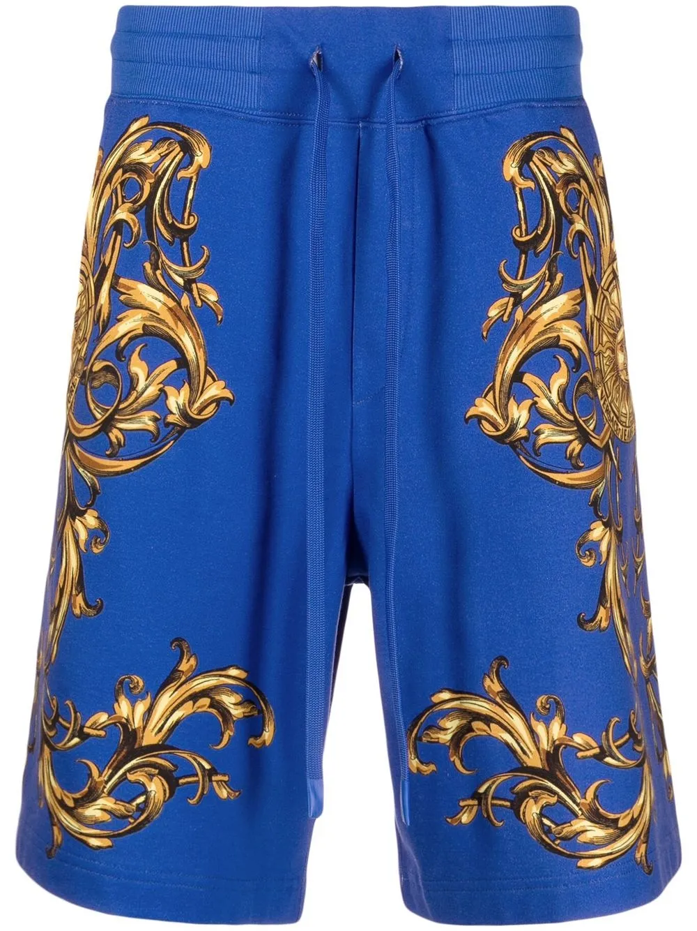 

Versace Jeans Couture Garland print track shorts - Blue