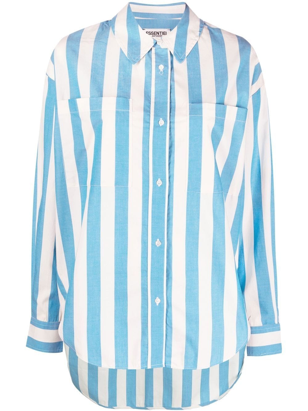 Essentiel Antwerp Binki Striped Cotton Shirt - Farfetch