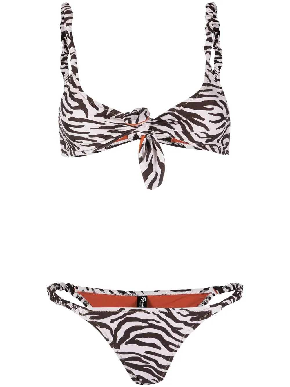 

Reina Olga bikini con animal print - Neutro