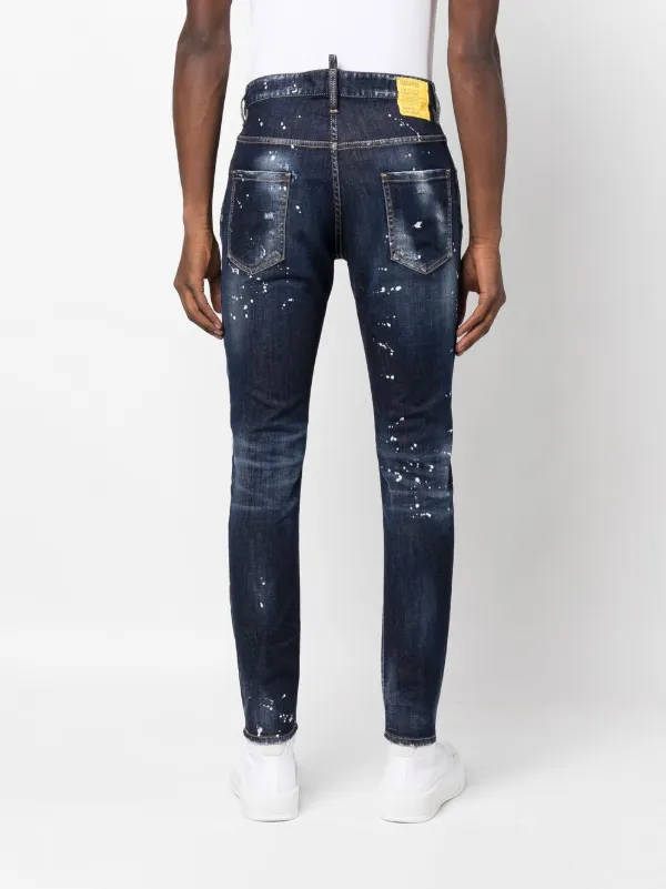 Dsquared2 Distressed skinny-fit Jeans - Farfetch