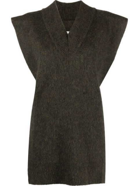 Maison Margiela knitted wool vest Women