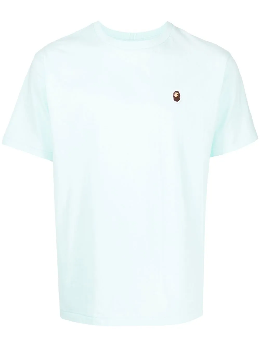 

A BATHING APE® playera con parche del logo - Azul