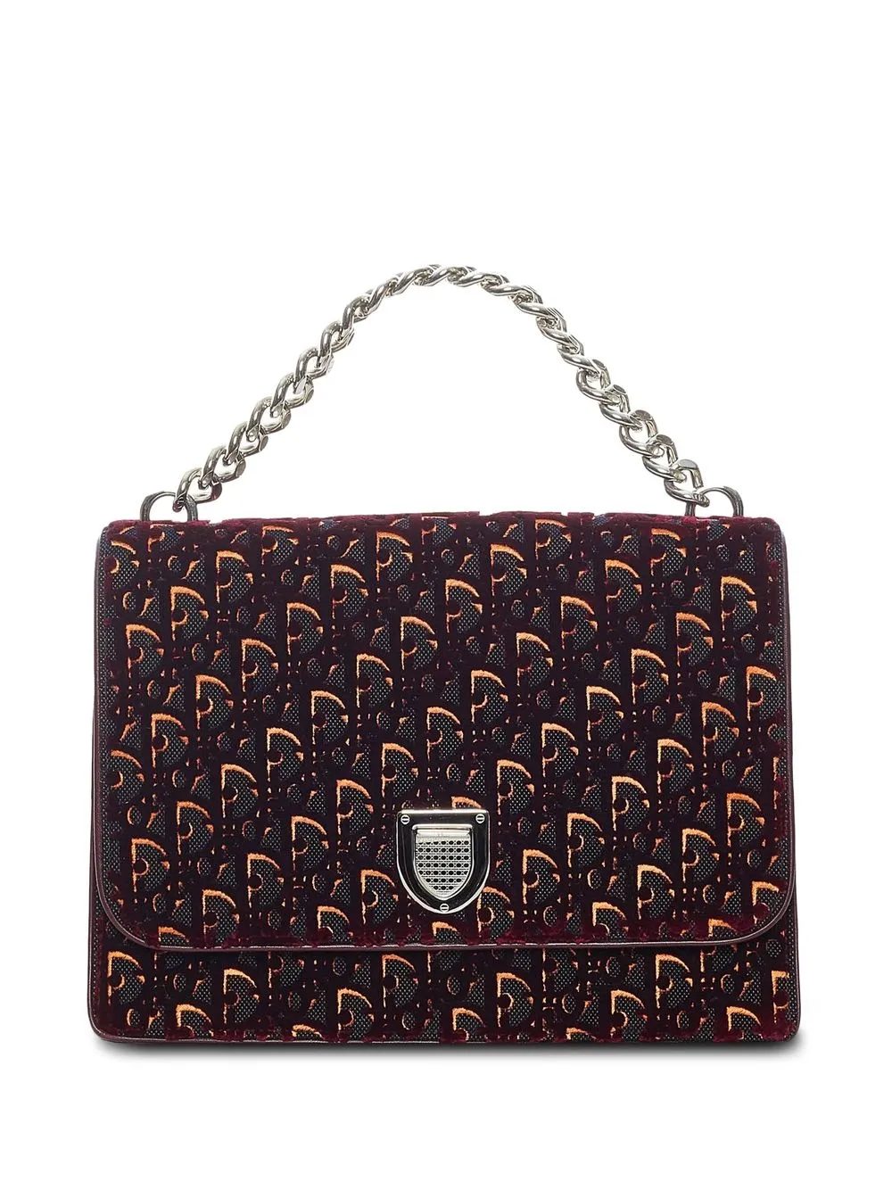 pre-owned Diorama velvet 2way bag