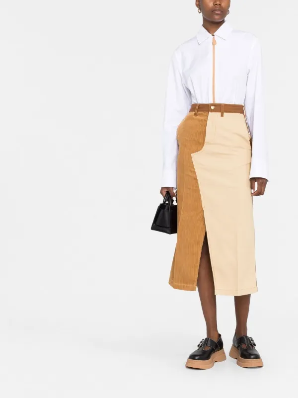 Marni バイカラー スカート - Farfetch