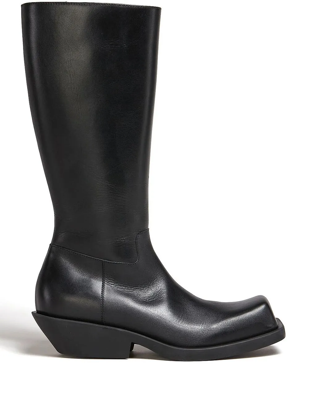 

Marni leather knee-length boots - Black