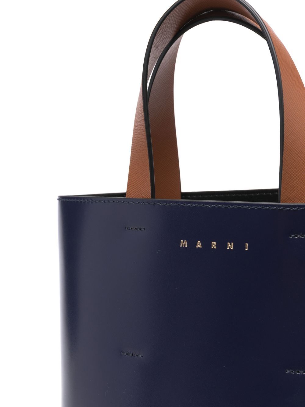 Cheap Marni colour-block logo-print shoulder bag Women