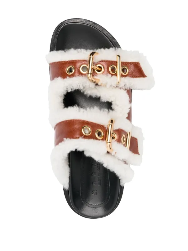 ☆MARNI☆Shearling Fussbet サンダル 正規品 楽天市場】MARNI マルニ Shearling Sandal フスベットサボ