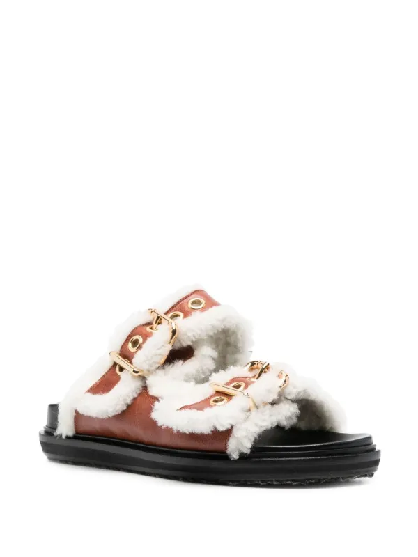 ☆MARNI☆Shearling Fussbet サンダル 正規品 Shearling Fussbett Sandal | MARNI | elysewalker