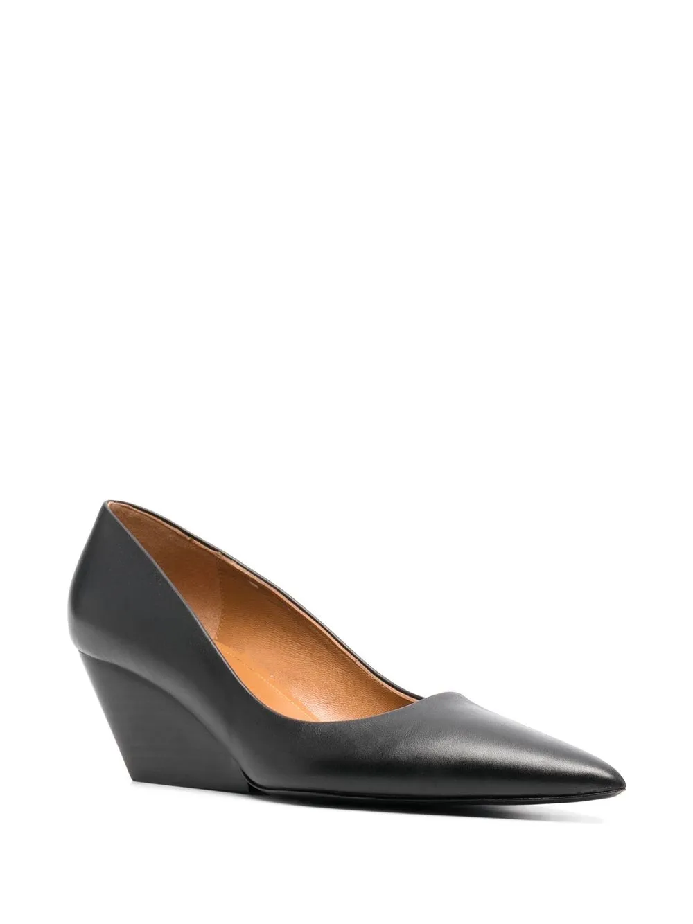 Marni Pointed Cubanheel Pumps Farfetch
