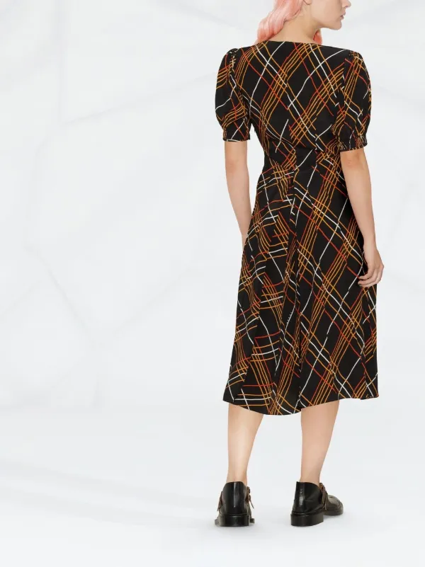 ★MARNI★ Striped Midi One Piece Multicolor ABMD0198Q0UFC250 Marni Sleeveless Midi Dress in Multicolor | FWRD