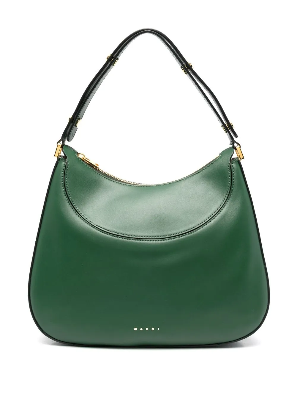 

Marni logo-print shoulder bag - Green