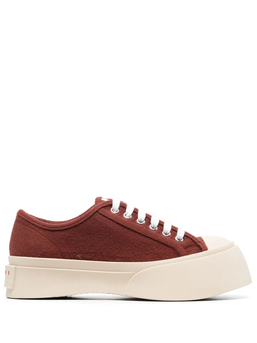 

Marni logo low-top sneakers - Brown