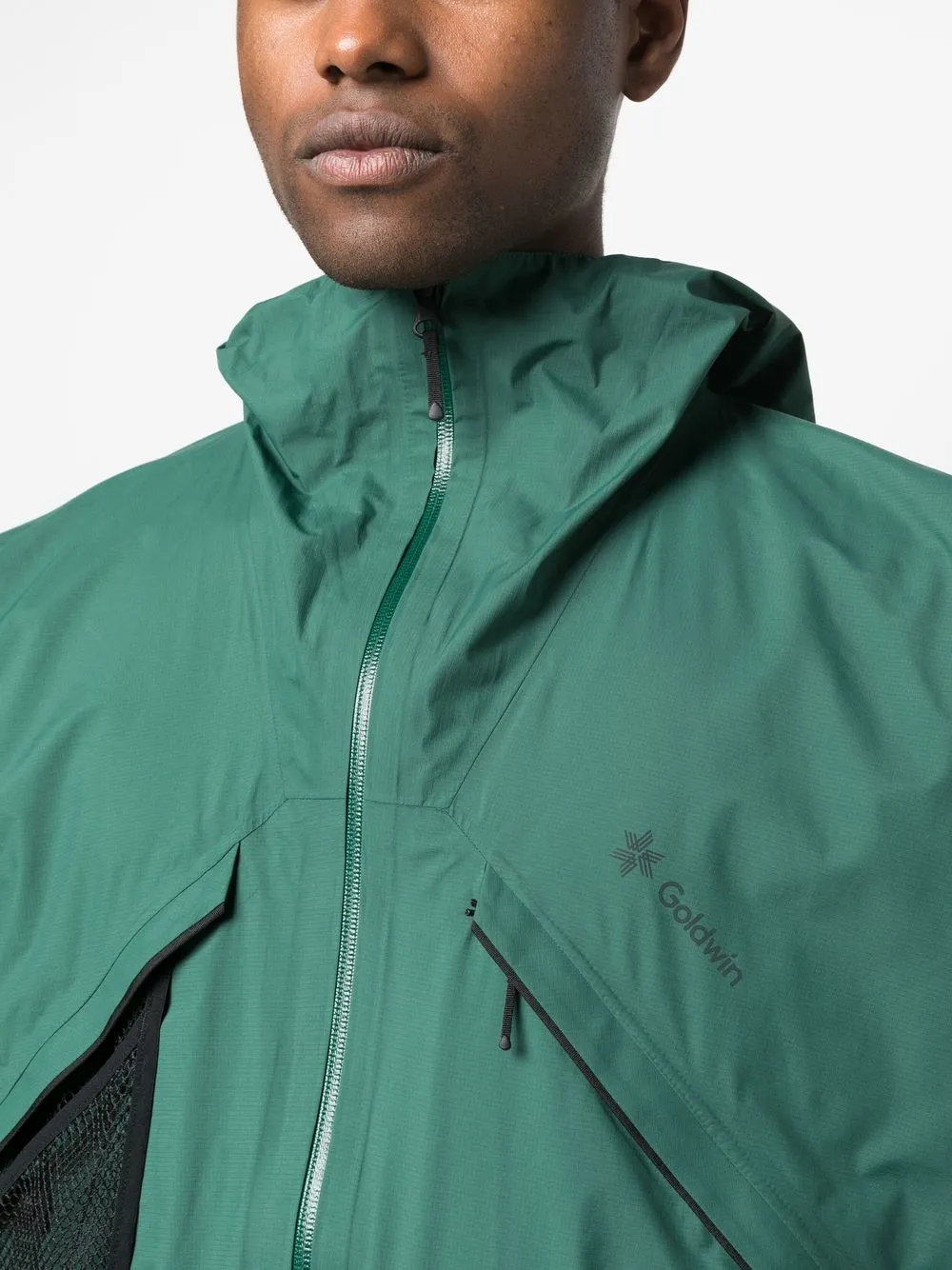 Norse Store  Shipping Worldwide - Goldwin Pertex Shield Air All Weather  Jacket - Foggy Gray / Ink