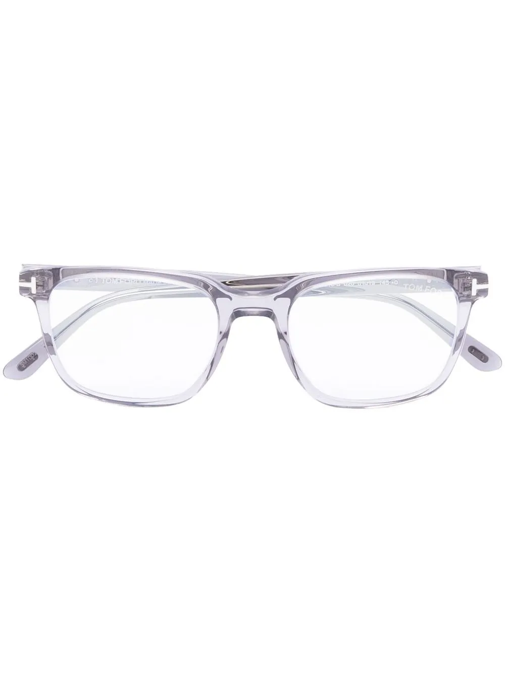 

TOM FORD Eyewear lentes con armazón wayfarer - Gris