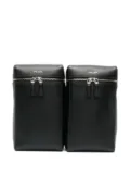 Prada Double leather backpack - Black