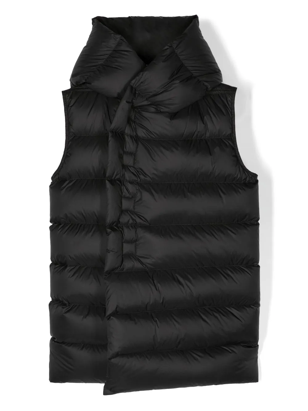 

Rick Owens Kids chaleco capitonado Strobe - Negro