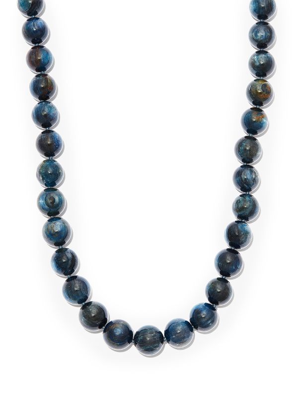 kyanite bead necklace