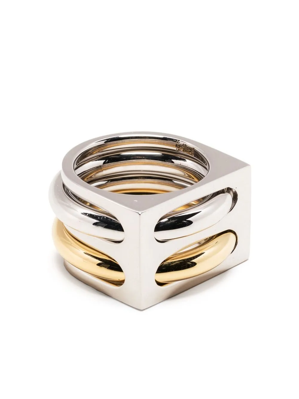 

Tom Wood Double Cage ring - Gold